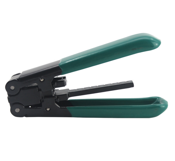 New Optical Fiber Stripper Covered Wire Cable Stripping Pliers With Scale