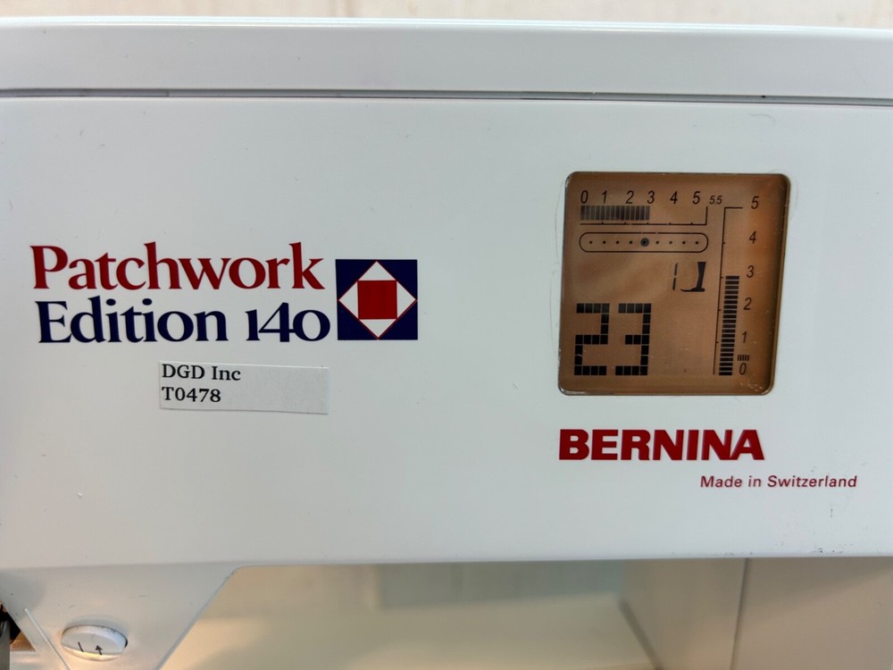 Bernina Patchwork Edition 140 Sewing Machine T0478