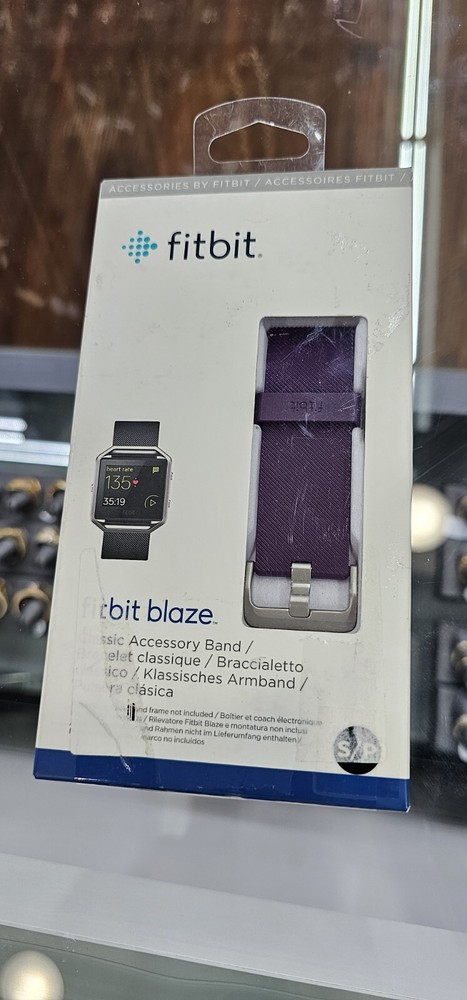 Fitbit Blaze Classic Accessory Band - Purple Small