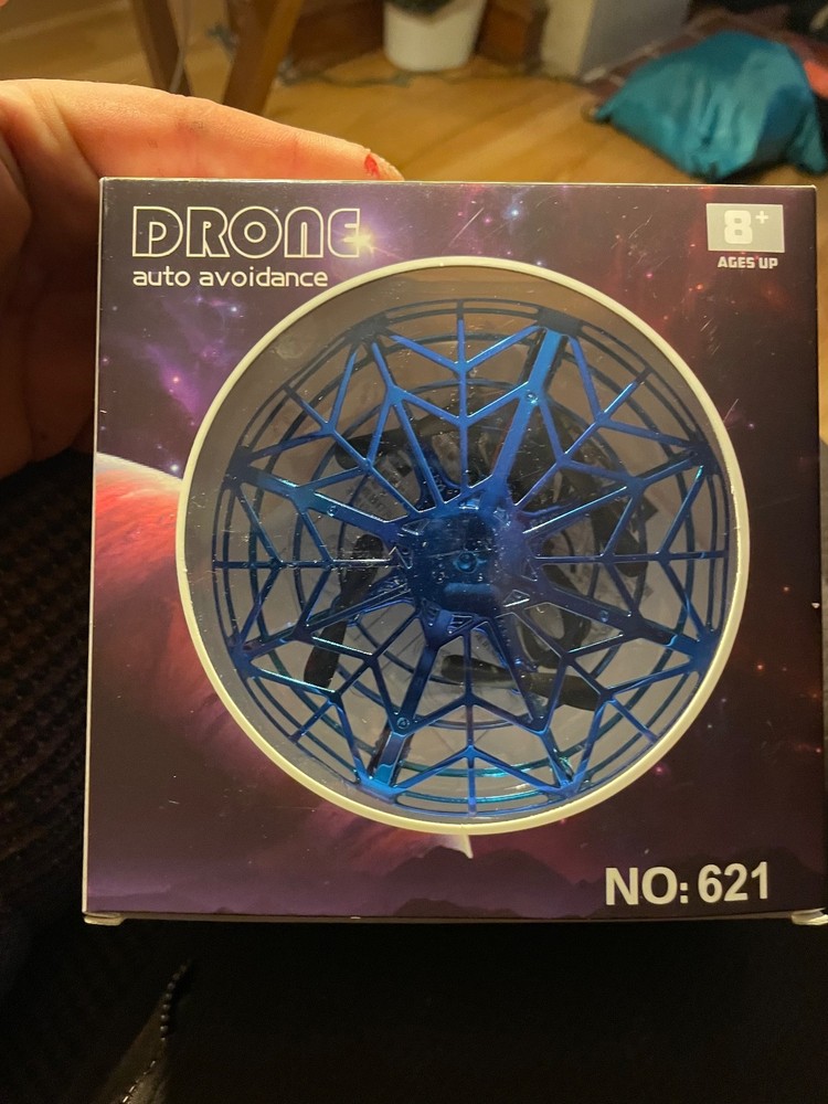 UFO Intetaction Drone Auto Avoidance #621 Blue Multi directional