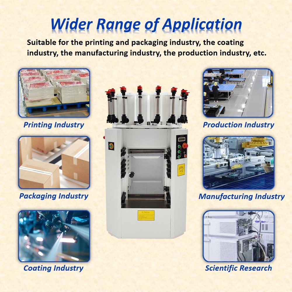 16 Multi-functional Chemical Coating Ink Shaking Mixing Color Matching Machine