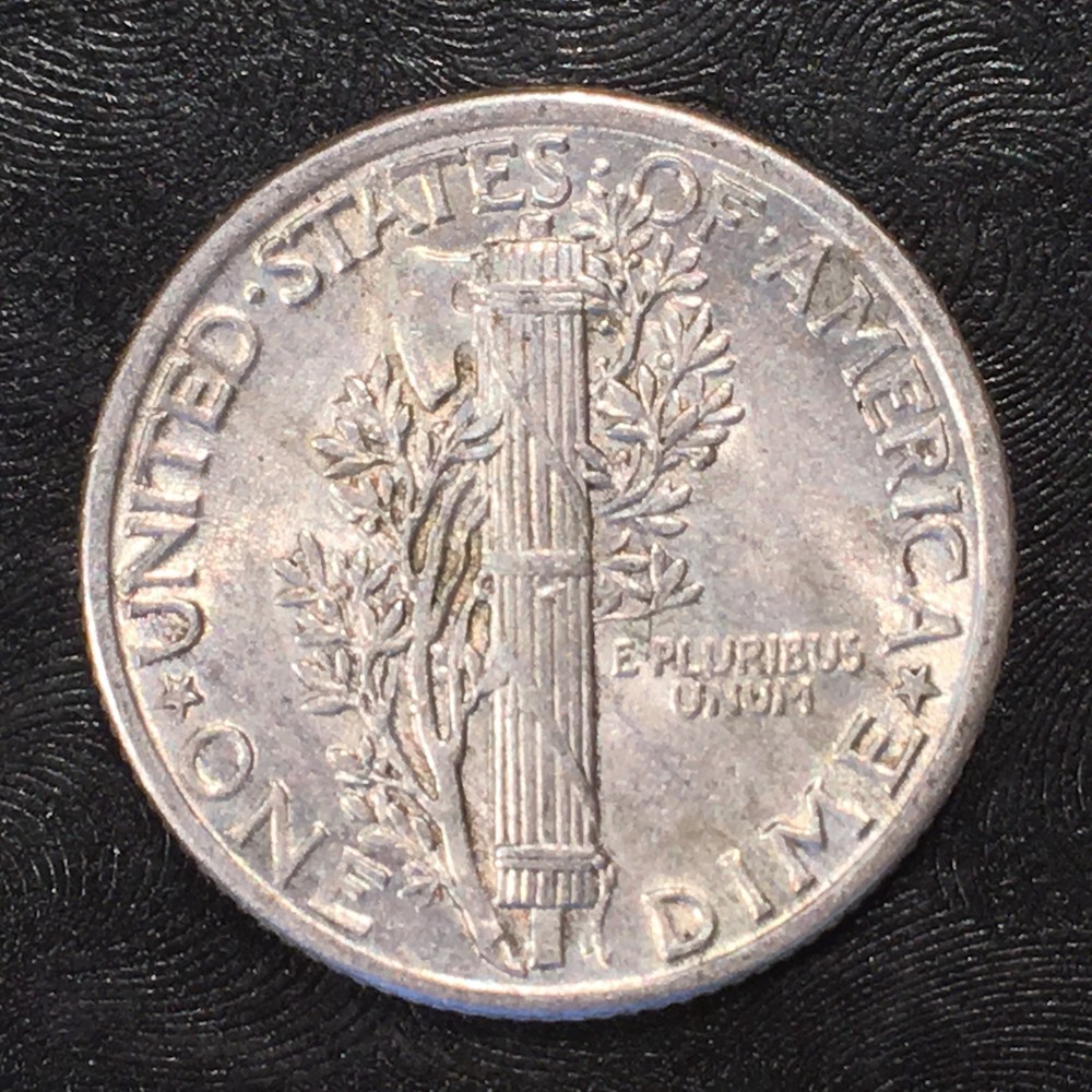 1936 Silver Mercury Dime - High Quality Scans #G653
