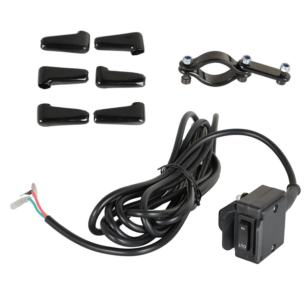 For WARN ATV NEW 12V Winch Rocker Thumb Switch Handle Bar Control & Bracket