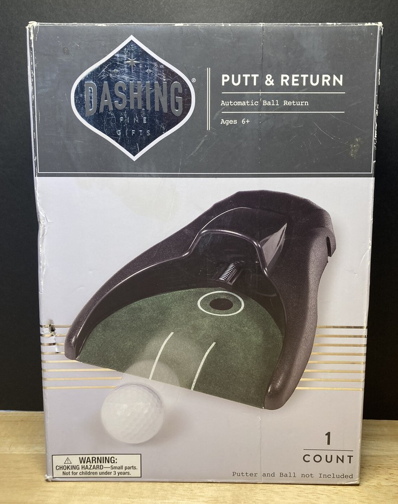 Dashing Fine Gifts Putt & Return Automatic Ball Return WORKS