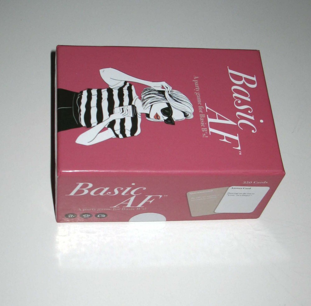 NEW SEALED Basic AF Party Game for Basic B's Fitz Games Version 3 * Box Has Wear
