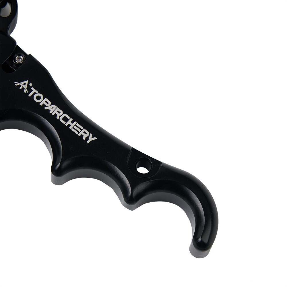 Archery Adjustable Rotate 360° Thumb Compound Bow Release Aid 4-Finger Release