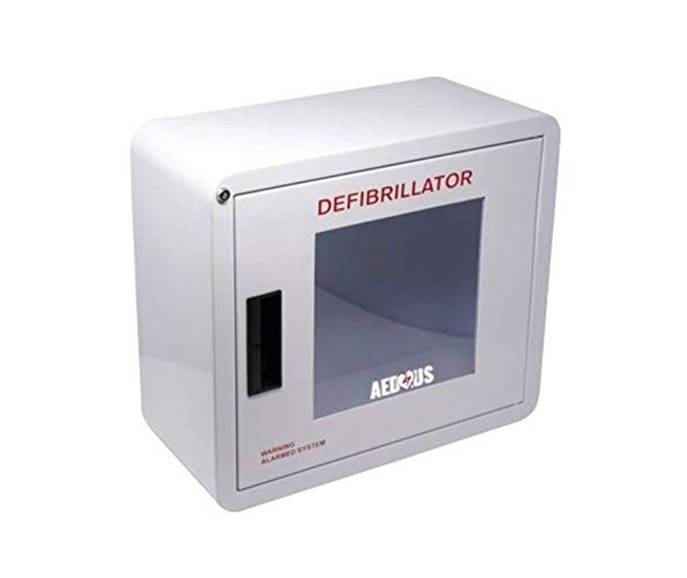 Large Wall Surface Mount AED Cabinet with Alarm