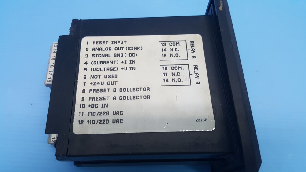 KEP INT69RBL2 Ratemeter 10A 220V ( Used )