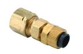 DCI 1/4" Poly x 1/4" Compression Tube Union