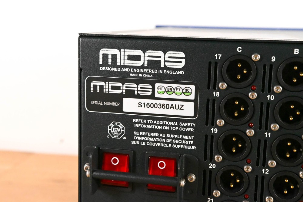 Midas DL231 24x24 Active Microphone Splitter CG01ZPH