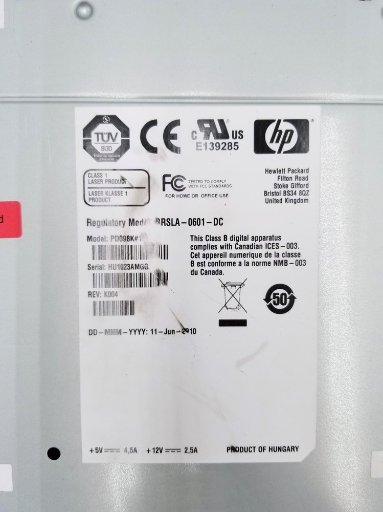 HP BRSLA-0601-DC LOT-4