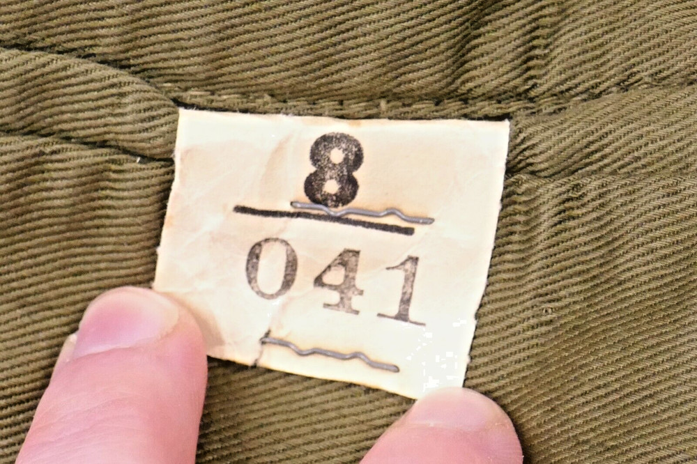 US Air Force Post-WWII IKE Jacket German Made Patch Ribbon