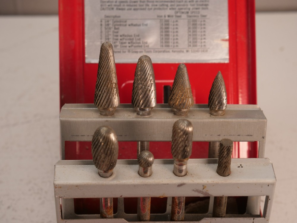 Snap-On 8 Piece Solid Carbide Burr VWB800C