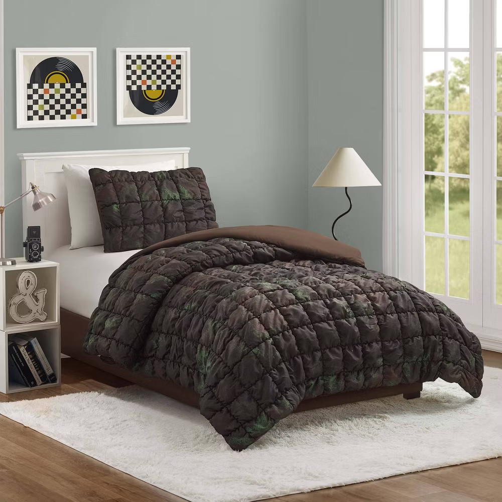 Seek Twin Puffer Square Comforter