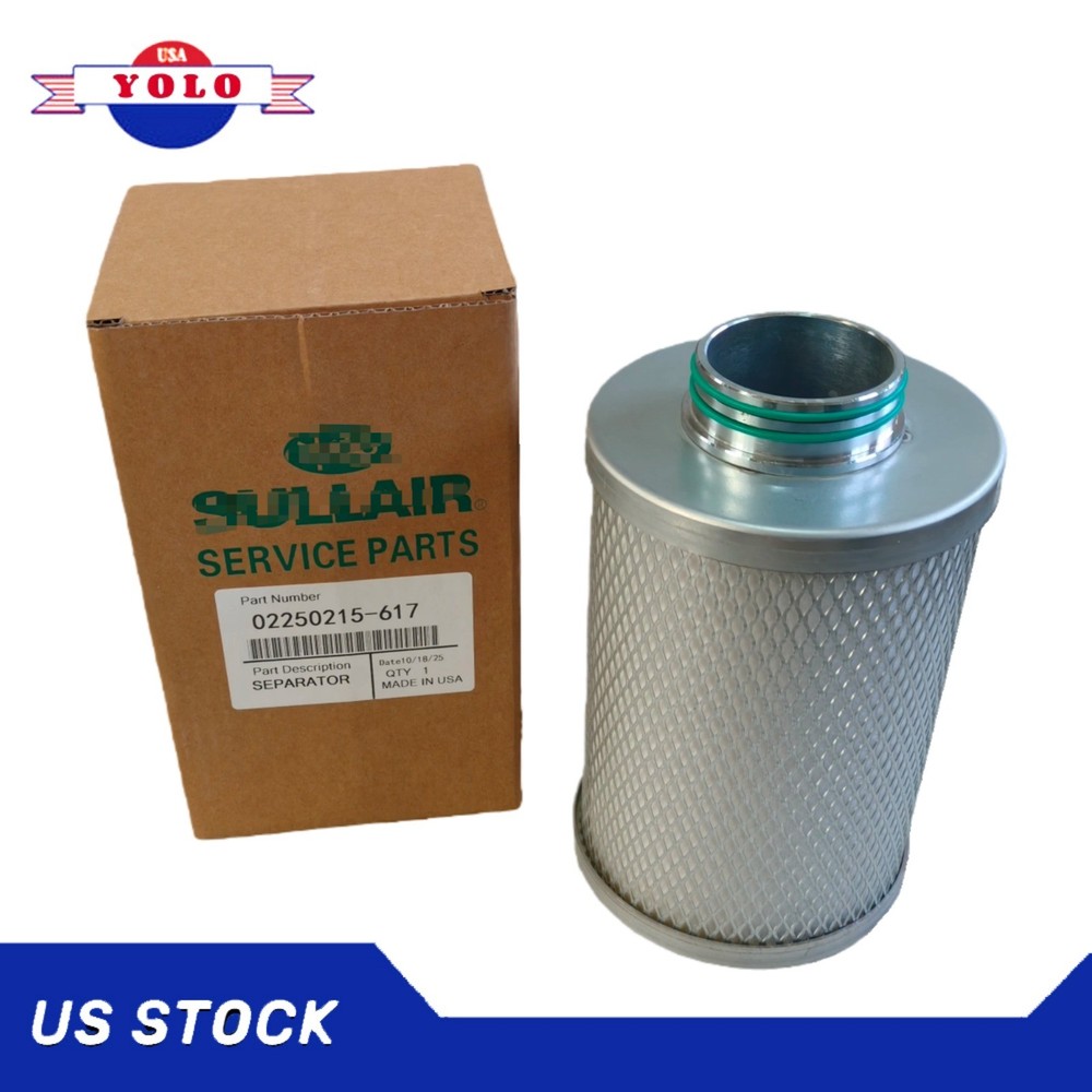 Oil Separator Element Suitable 02250215-617 For Sullair Compressor Replacement