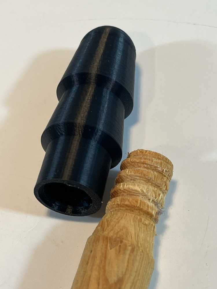 Broom Handle Thread Adapter Compatible with Vac-U-Lock Attachment System