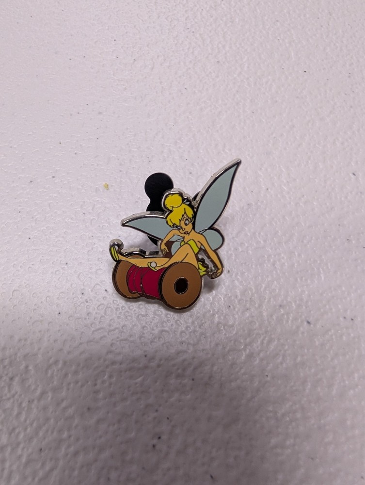 Disney Tinker Bell on Spool of Red Thread Pin - Tinker Bell