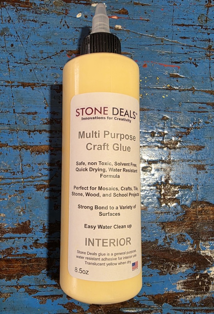High Strength Crafting Glue- Multiple Surfaces - Quick Dry - Water Resistant!