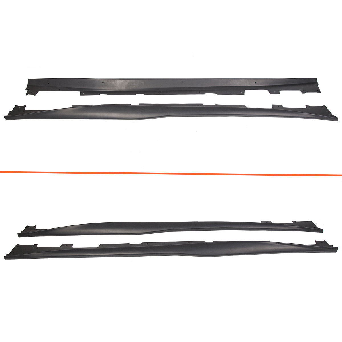 ZL1 Style Side Skirts Extension Rocker Panels For Chevy Camaro RS&SS 2016-2020