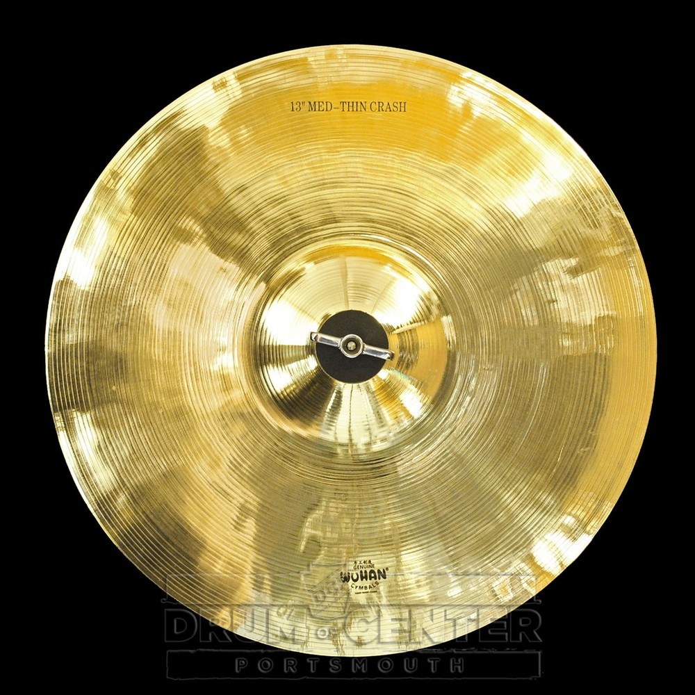 Wuhan Medium Thin Crash Cymbal 13"