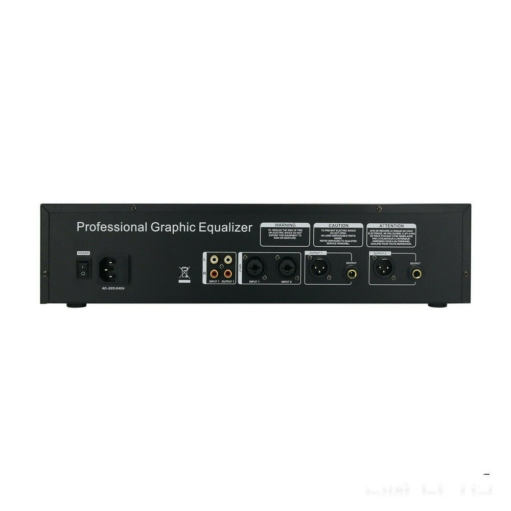 TKL T2531 Graphic Equalizer Audio Processor Two 31-Band Spectrum Display ot16