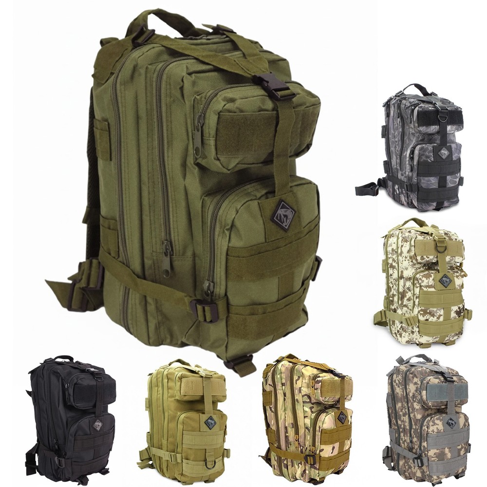 Rattlesnake Tactical Medium Backpack with Pistol Rentention System