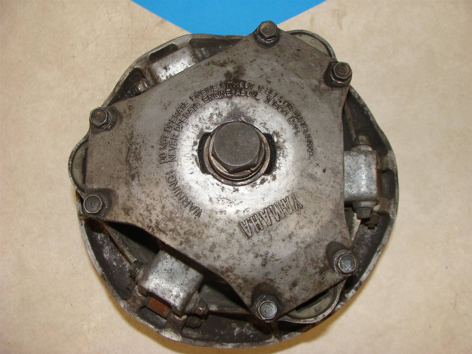 1992 YAMAHA PHAZER 2 II PZ480e primary clutch w bolt belt drive torque cvt