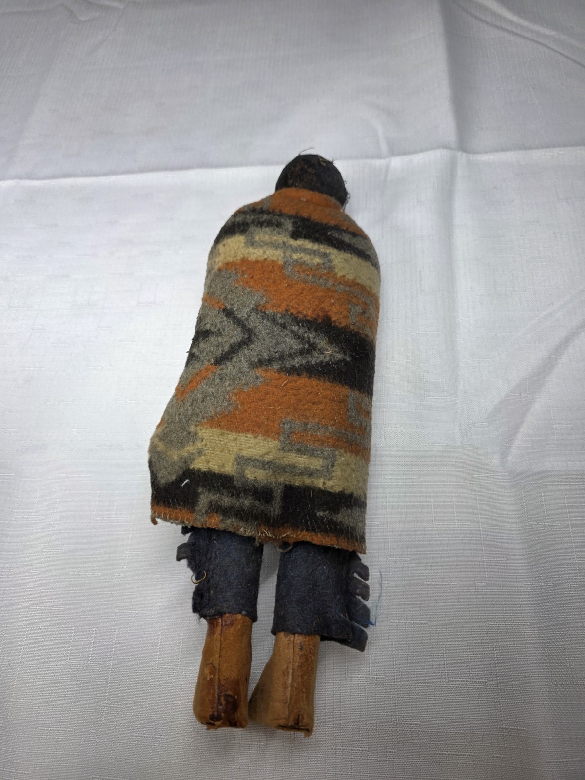 Vintage Skookum Male Native American Doll Bully 11"