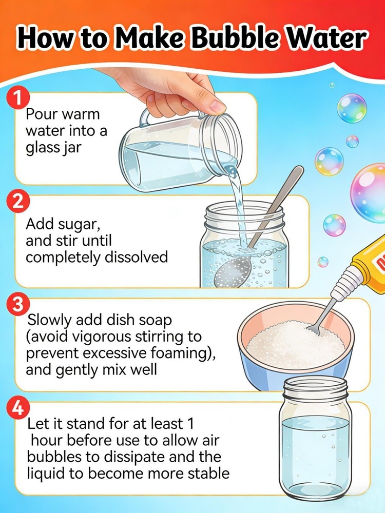 Bubble Cigarette Blowing Stress-Relief Accessory Mini Bubble Blower Sticks Fun