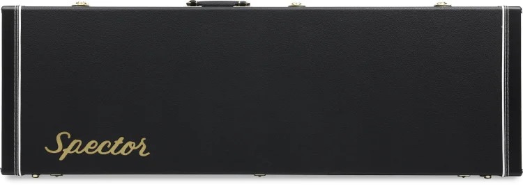 Spector NS Hardshell Case - Black with Gold Logo