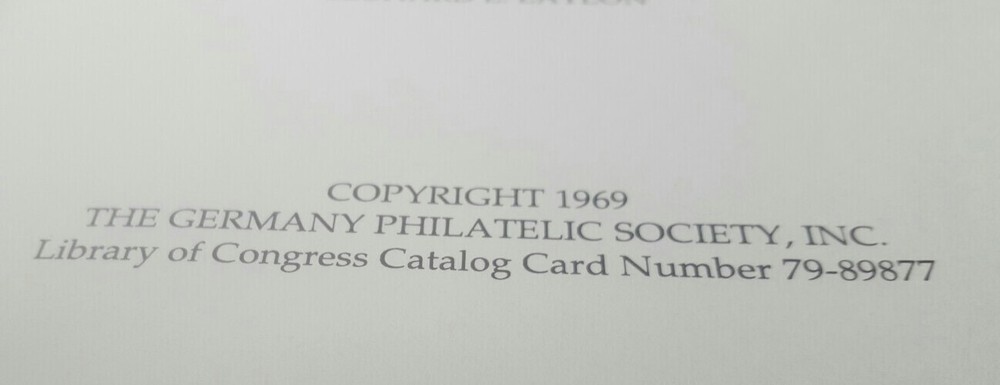 German- English Philatelic Dictionary No.11 1992 GPS Booklet Philately