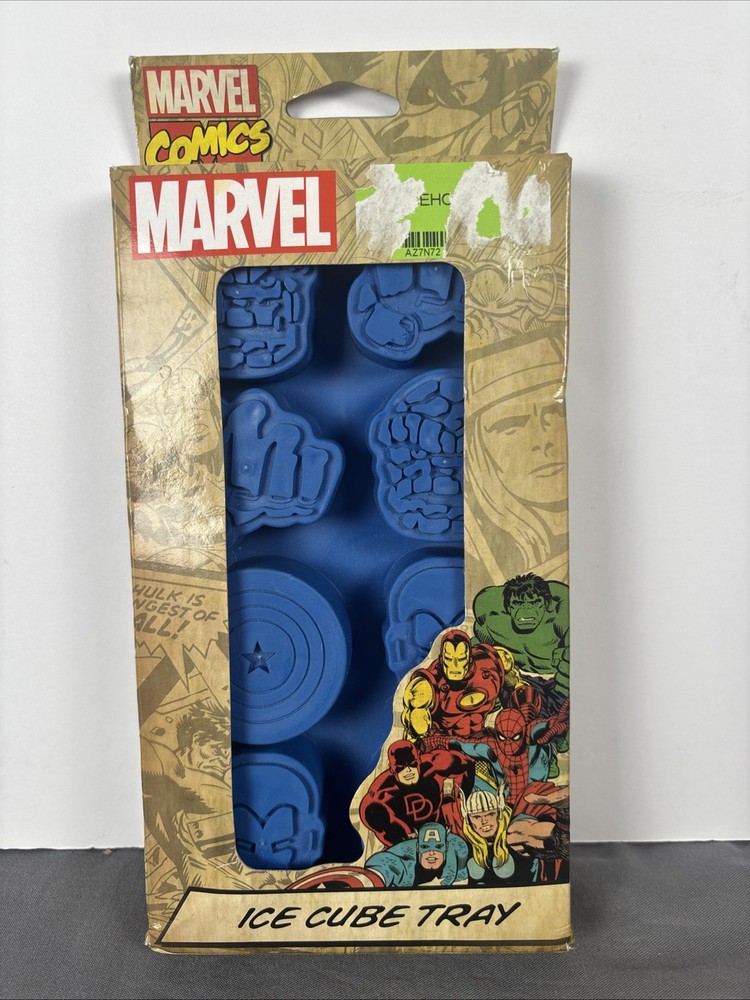 Marvel Comics Silicone Ice Cube Tray