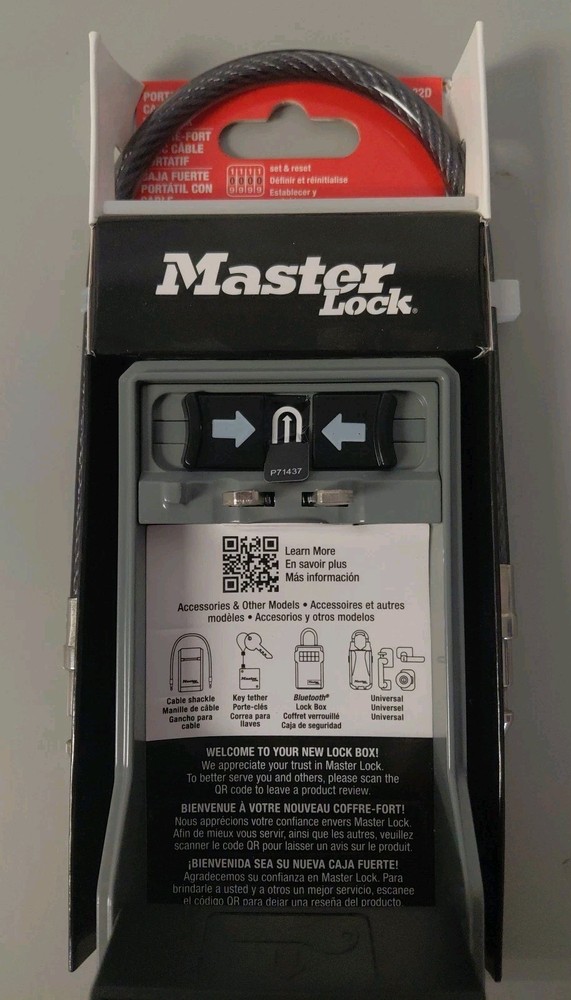 Master Portable Cable Lock Box (5482D)