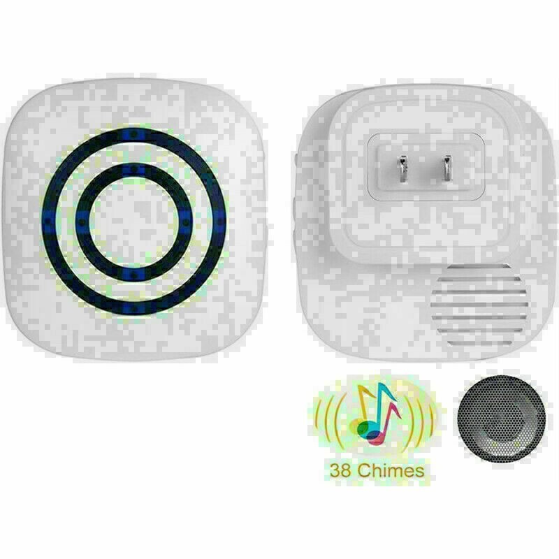 Wireless Driveway Alarm Doorbell Motion Sensor Detector Receiver & Transmitter
