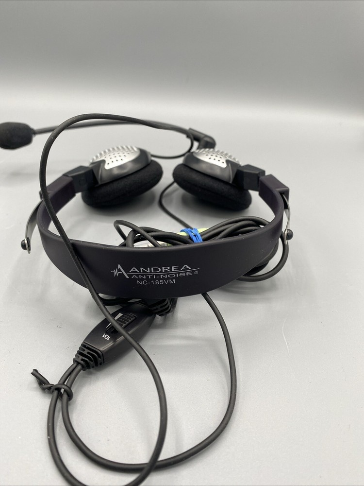 Andrea Communications: NC-185VM, Stereo Headset, New