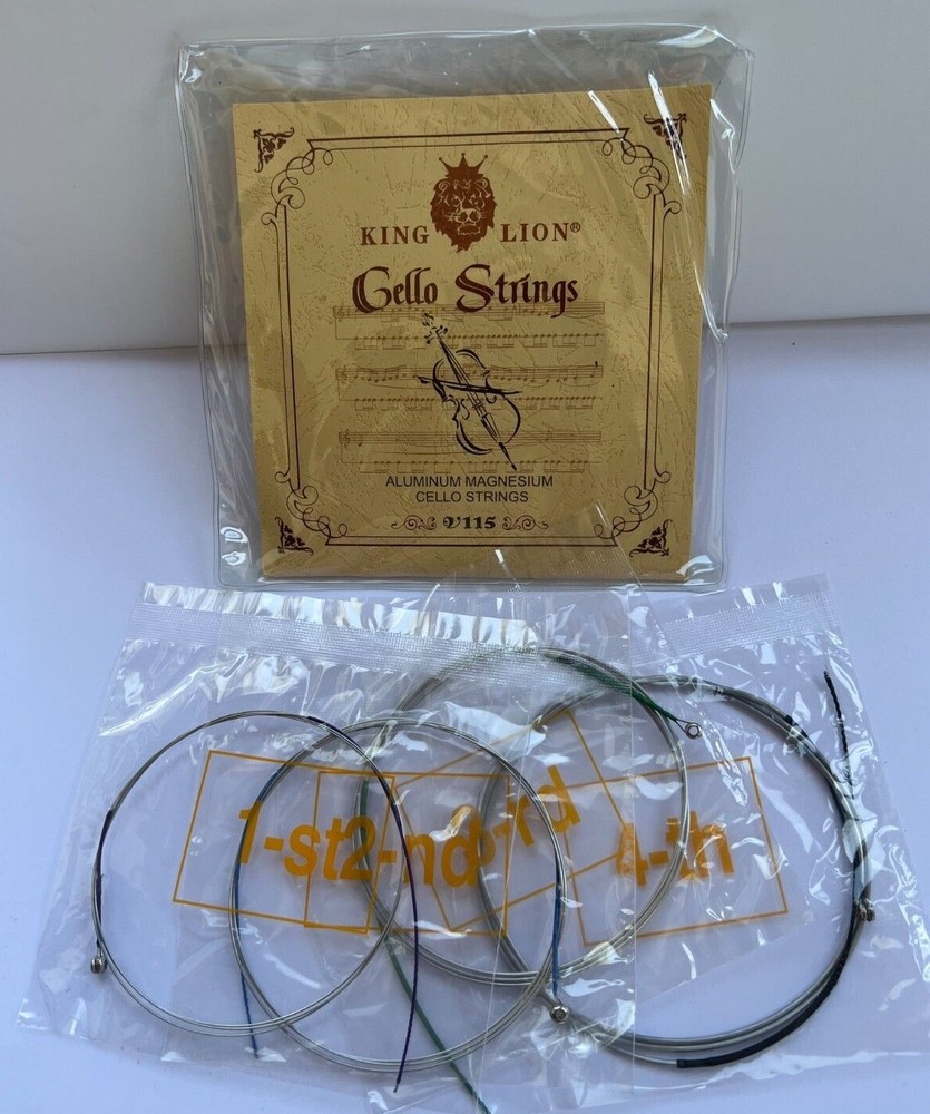 4/4 Cello Strings Set (A-D-G-C) Strings For 4/4 Cello Free shipping