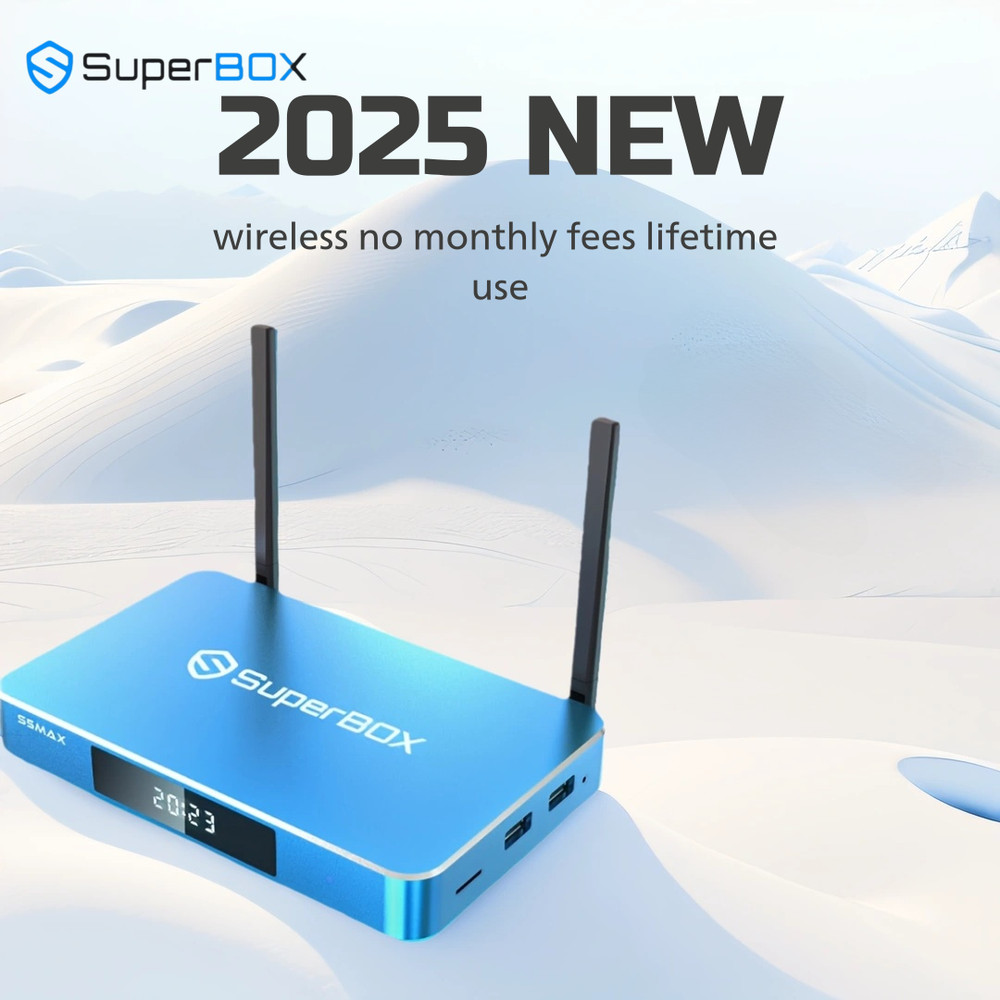 Same dayS SHIPPING SuperBox S6 Max Premium Edition Bundle Deal | 2025 ModeL