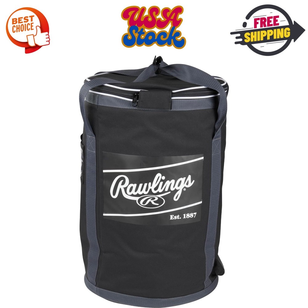 Soft Sided Ball Bucket Bag , Baseball/Softball