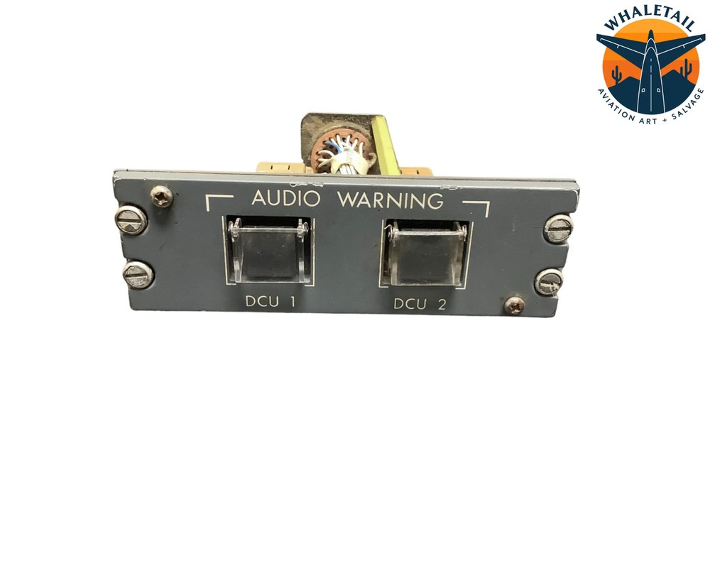 CRJ-200 Audio Warning Control Panel