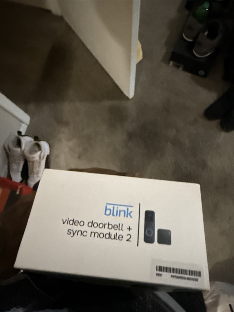 Blink Video Doorbell - Black (System)