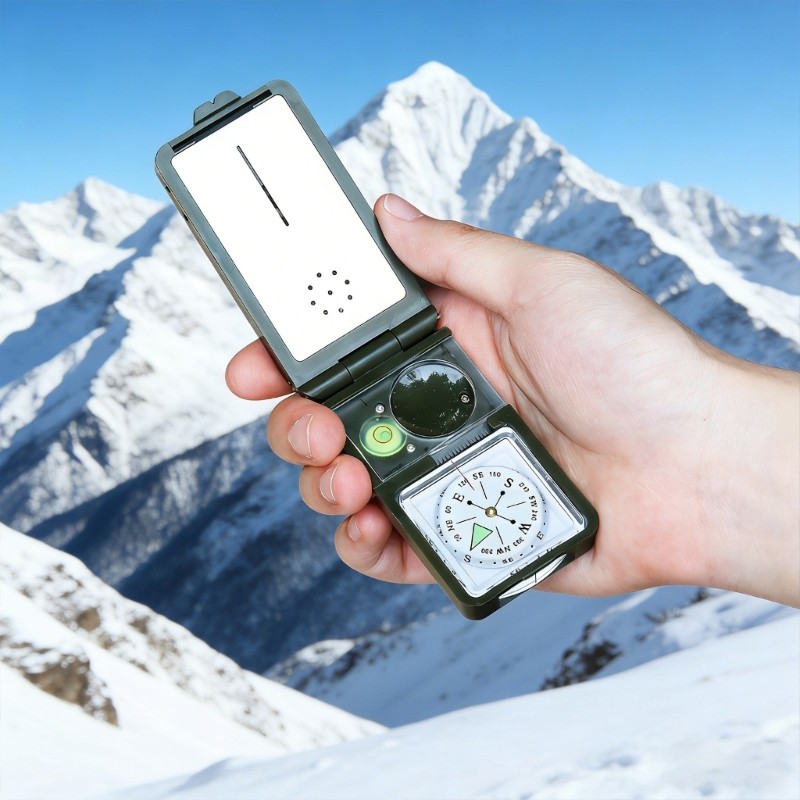 Multifunction Explorers Compasses Thermometers And Precisions Level Indicators