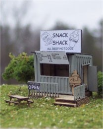 Osborn Model Kits 3072 N Scale Snack Shack