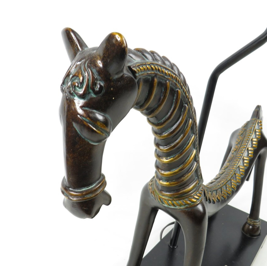 Uttermost Tamil Horse Table Lamp SKU 27907-1 Billy Moon