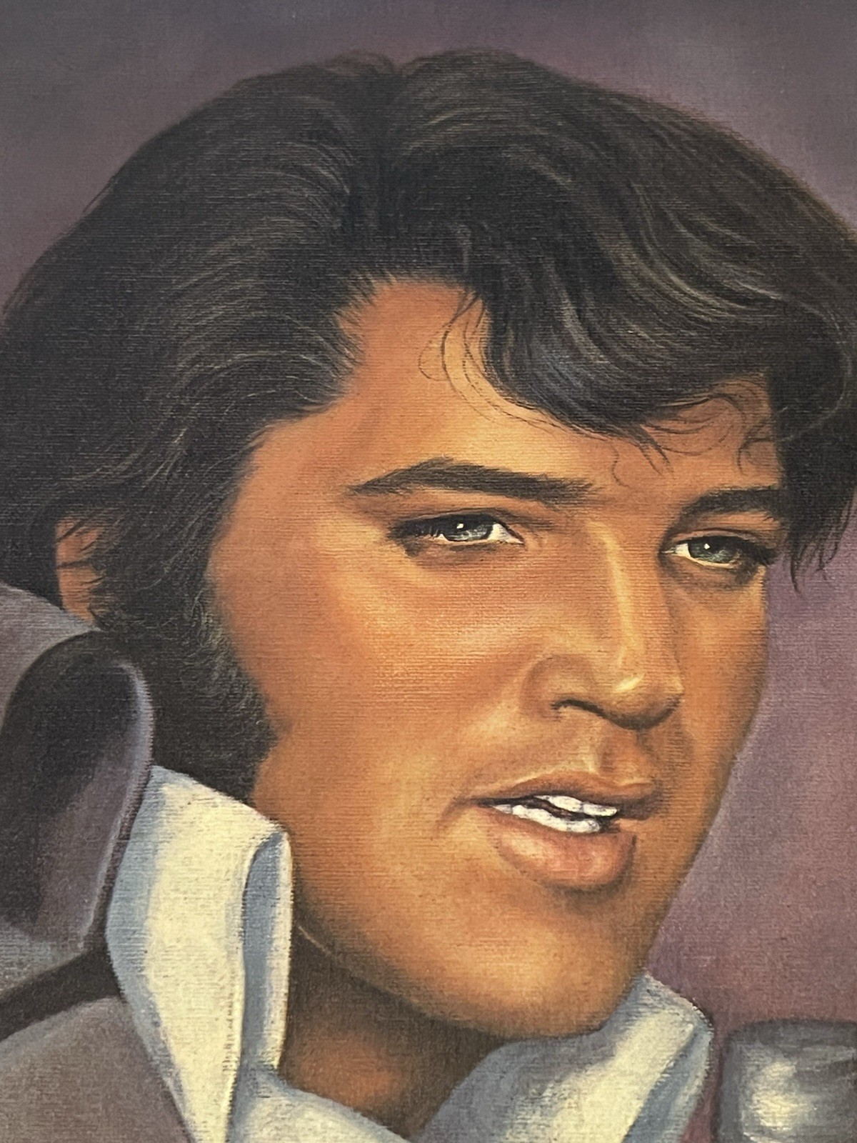 ELVIS PRESLEY 17 x 11 Poster Print by Loxi Sibley 1976 Concert Boxcar Excellent