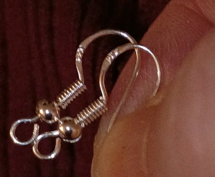 10pc (5Pr) Lot 925 Sterling Silver Filled Fish Hook Ear Wire Earrings Findings