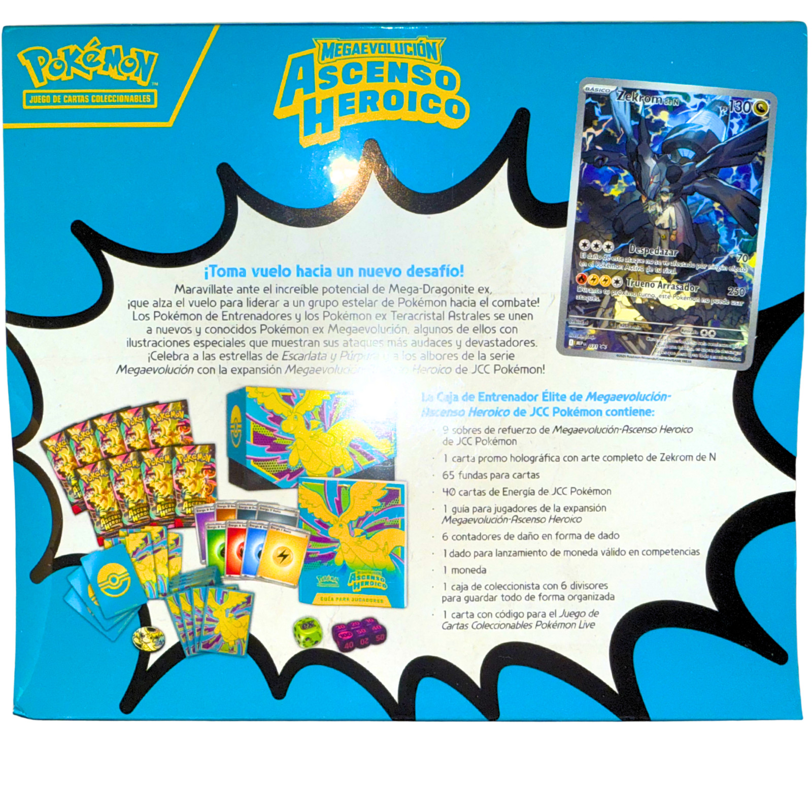Pokemon SPANISH ME - Ascenso Heroico (Ascended Heroes) Elite Trainer Box