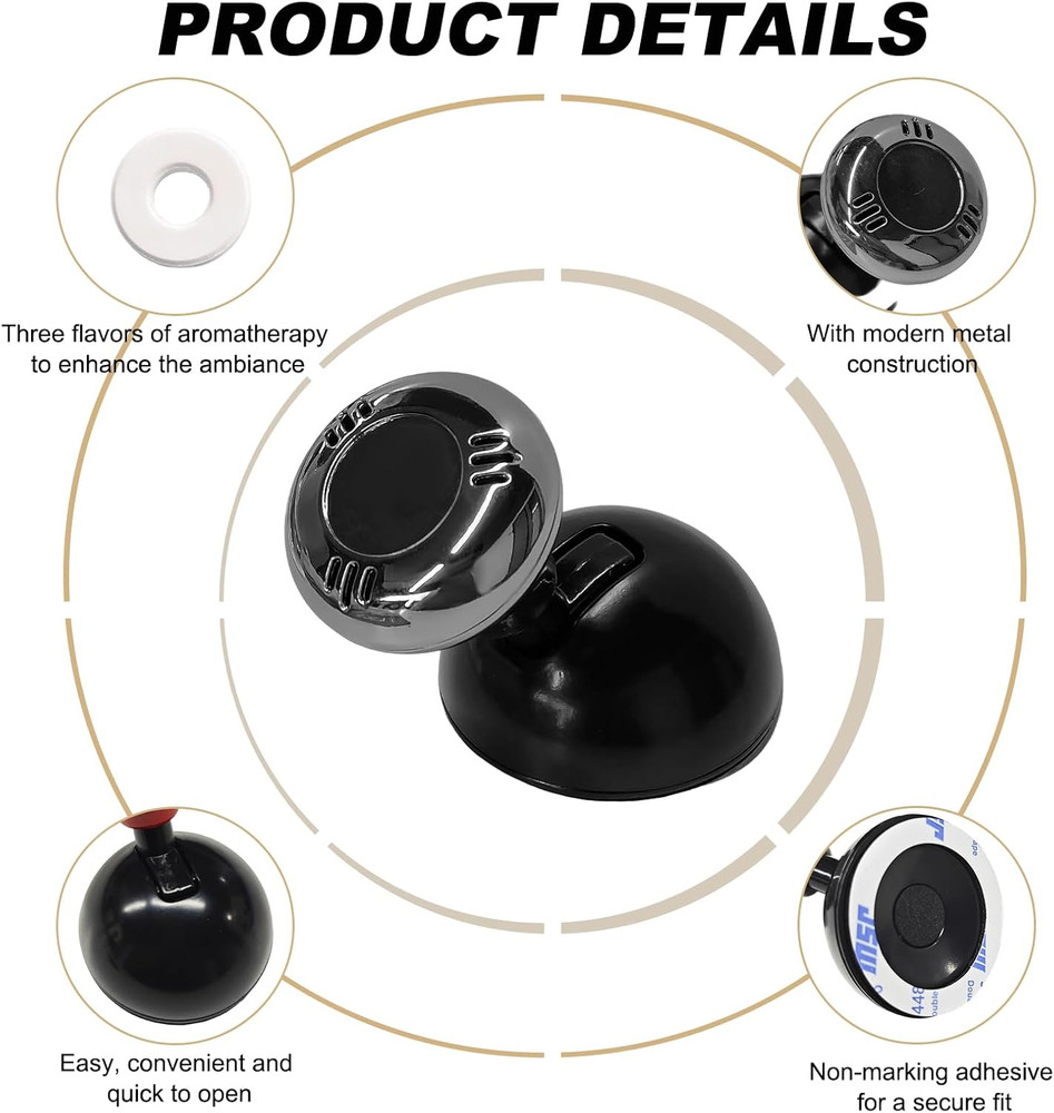 Joystick Car Push Start Button Cover, Metal Car Starter Engine Start Stop Button