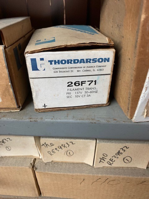 26F71 THORDARSON TRANSFORMER