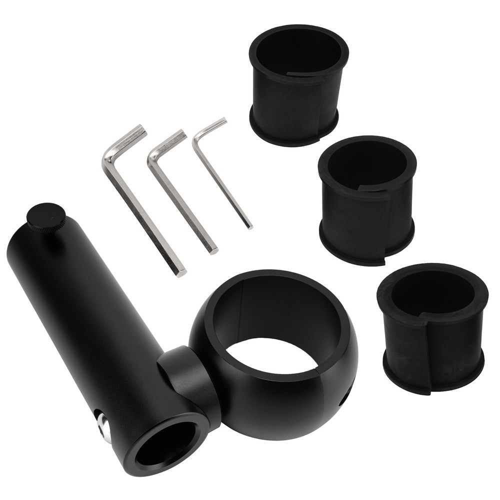 Boat Flag Pole Bracket Kits Rail Mount without Drilling 360 Degree Adjustable