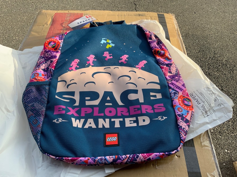 Lego Space Explorers Backpack NEW With Tags  Backpack